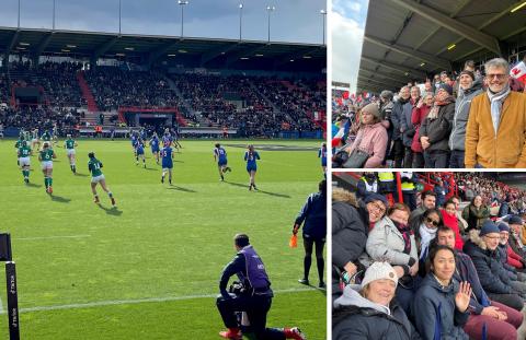Phylum outing at Ernest Wallon stadium