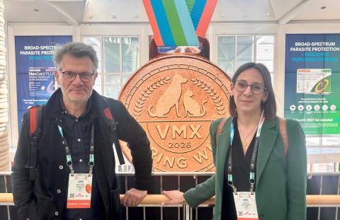 Philippe and Lucile at VMX 2026