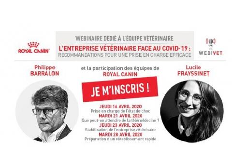 Webinaires Royal Canin