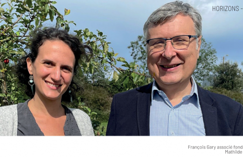 François Gary et Mathilde Clauss dans le N°21 du magazine LACTEUR de Danone