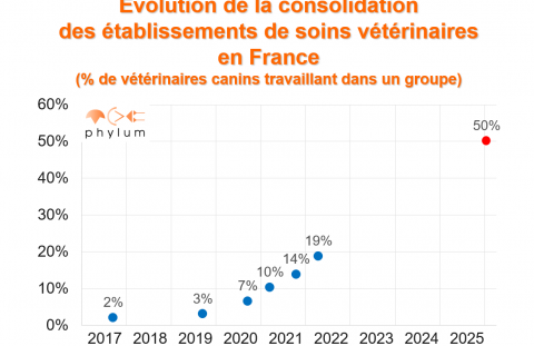 Consolidation of veterinary care centres' evolution inFrance